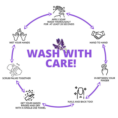 Nature & Love Liquid Hand Wash Lavender - 13.5 fl oz | WBM CARE